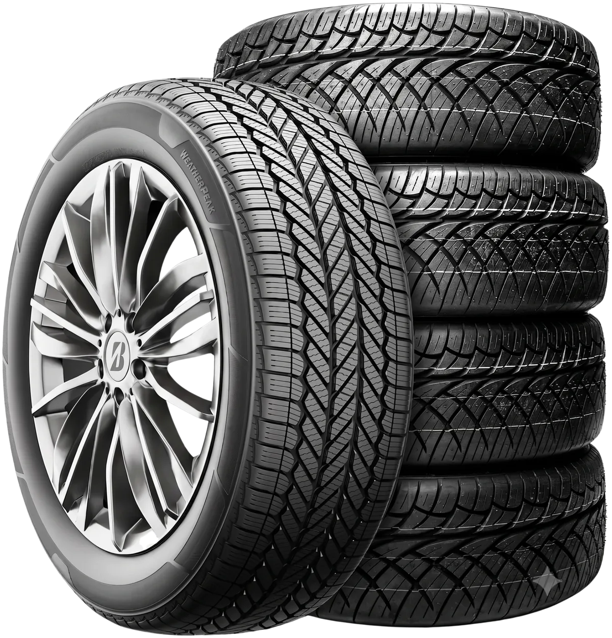 Set of four all-season tires